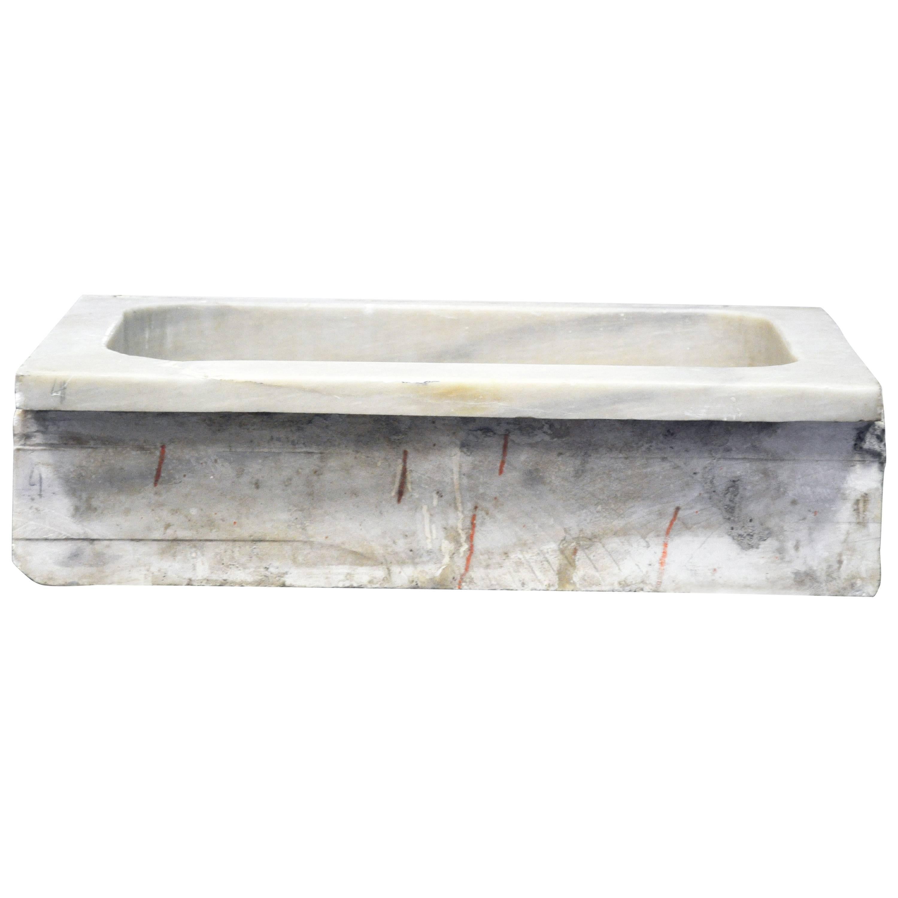 Vintage Marble Sink Basin at 1stDibs