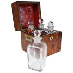Stunning 19th Century French Regency-Style Tantalus Set 3