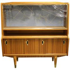 Vintage Wooden Bar Cabinet, 1960s
