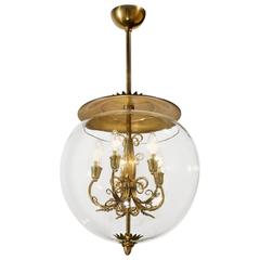 1940s Italian Globe Chandelier