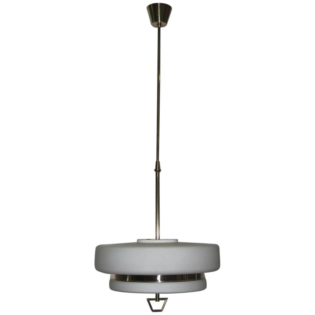 Italian Mid-Century Ceiling Lamp Stilnovo Design