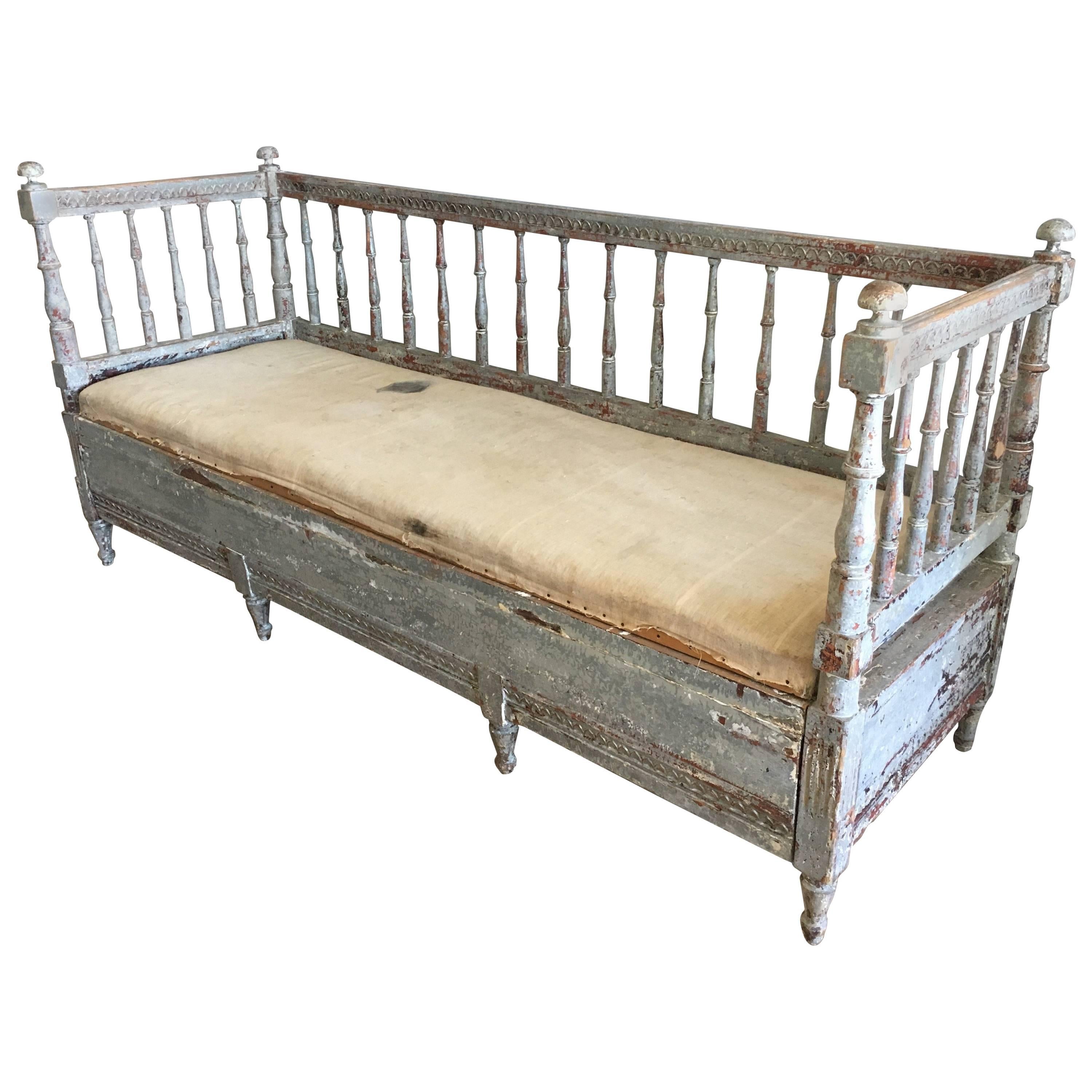 18th Century Gustavian Daybed For Sale
