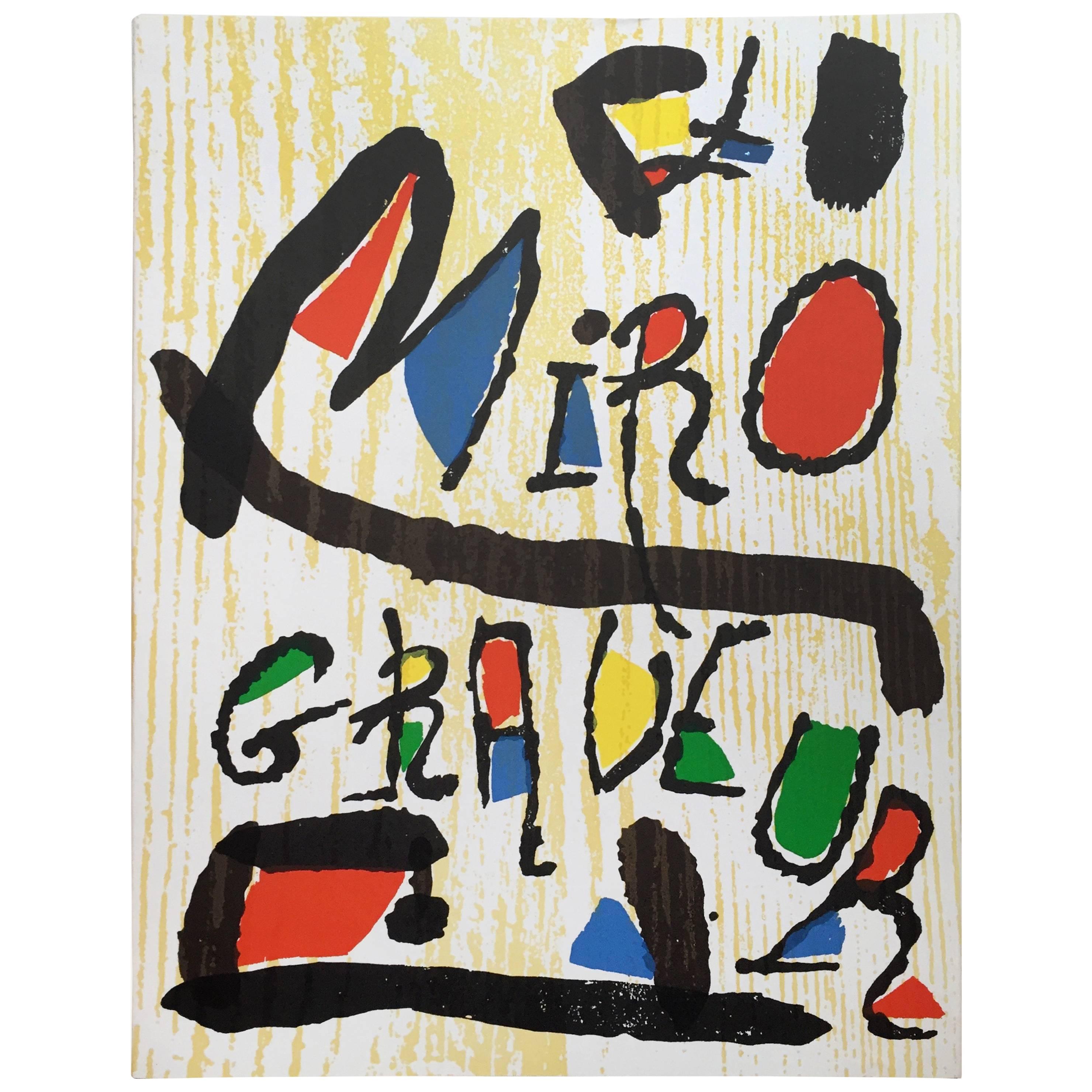 Jacques Dupin,  Miró Engravings Vol I, 1984