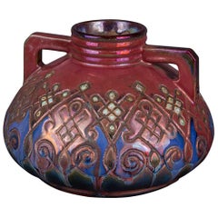 19th Century Art Nouveau Ceramic Vase