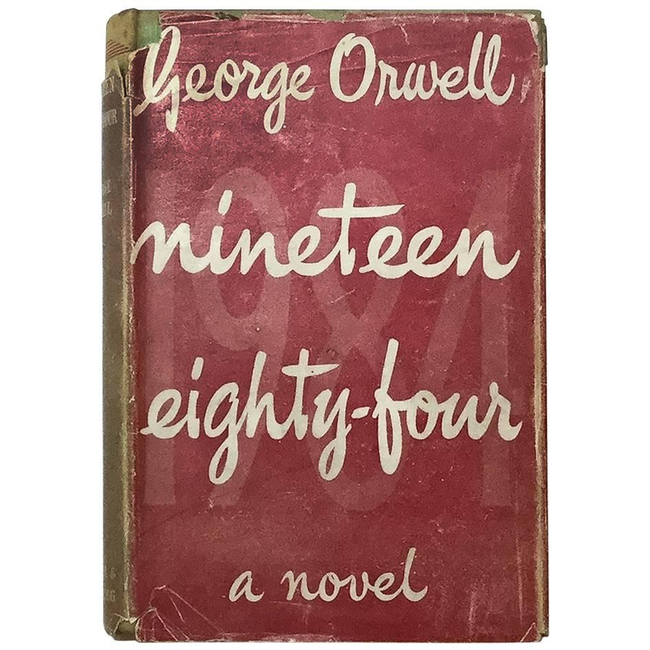 George Orwell "Nineteen Eighty Four" First Edition Book, 1949