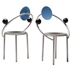 First Chair by Michele De Lucchi for Memphis 11