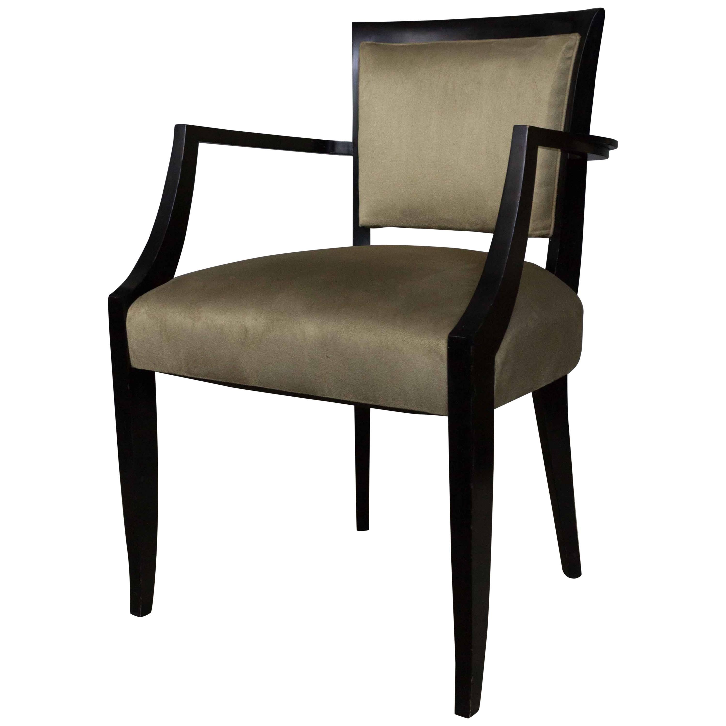 Reproduction d'un fauteuil français de style Bridge