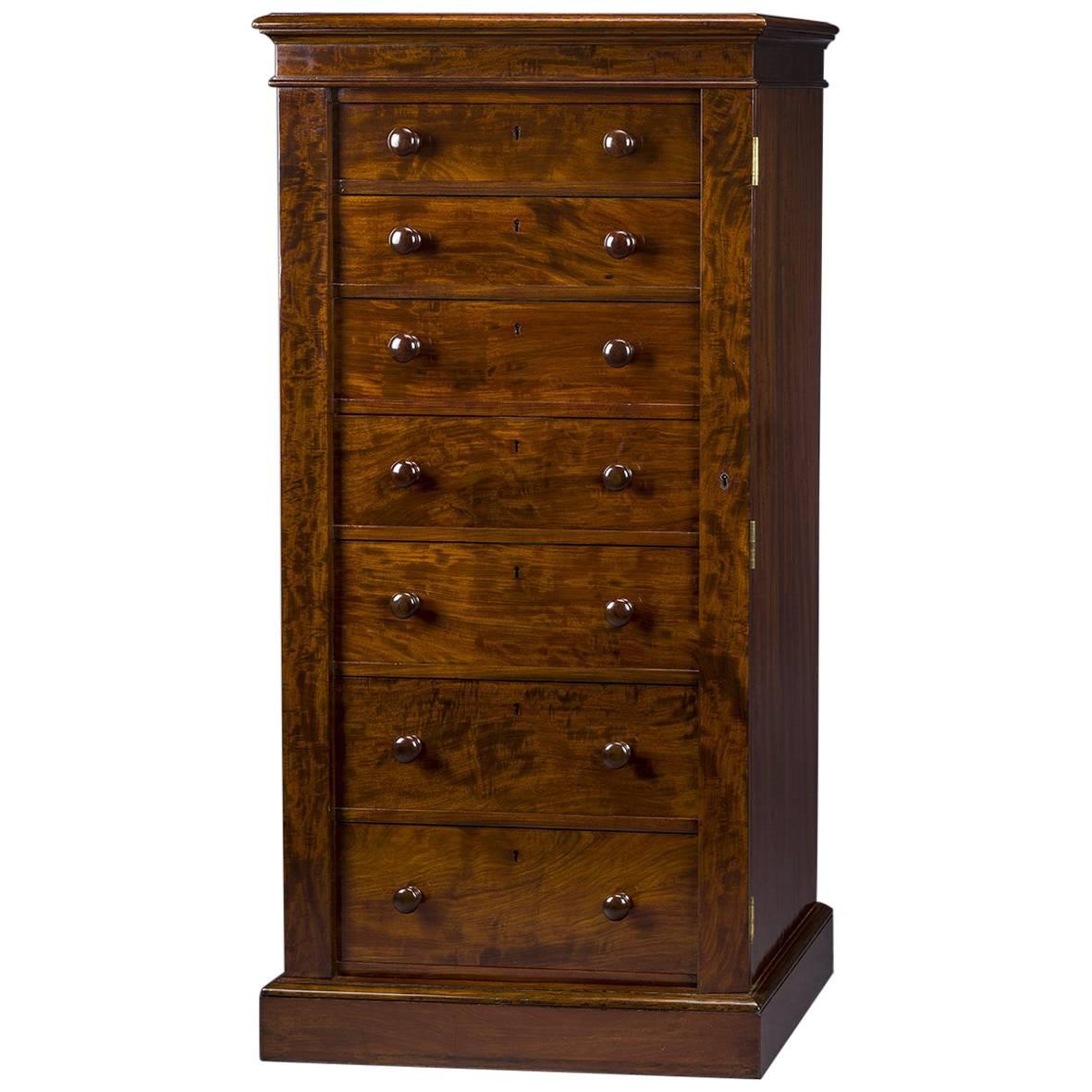 Seven-Drawer Tall Chest of Drawers For Sale