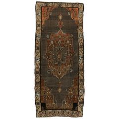Vintage Kars Gallery Rug with Mid-Century Modern Style 7