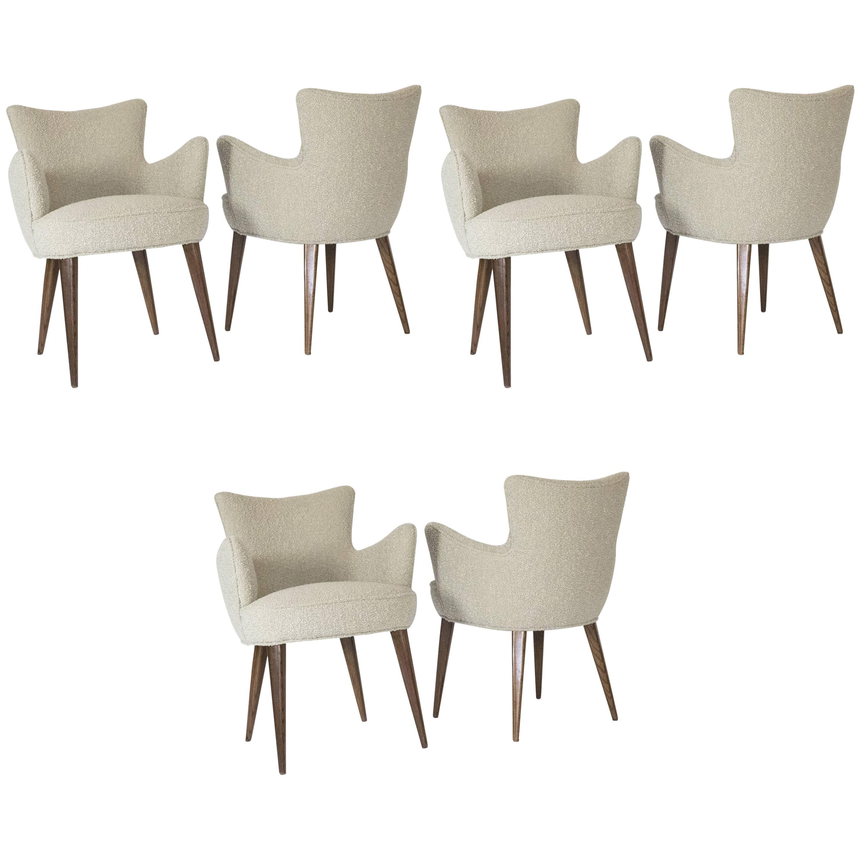 Set of 14 Aube Chairs, by Bourgeois Boheme Atelier