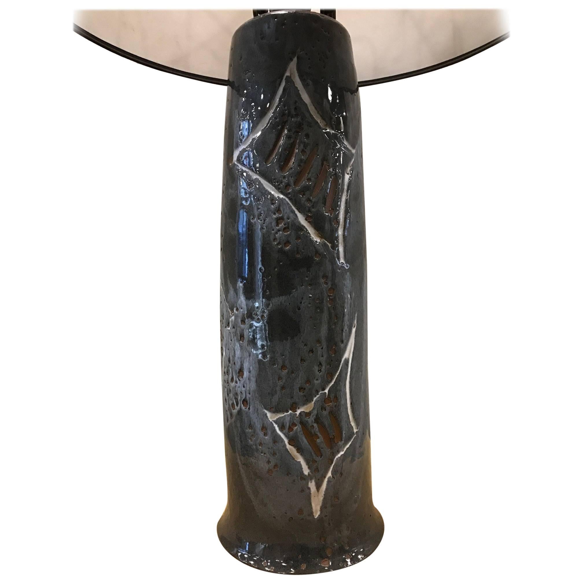 Mid-Century Modern Art Pottery Lamp