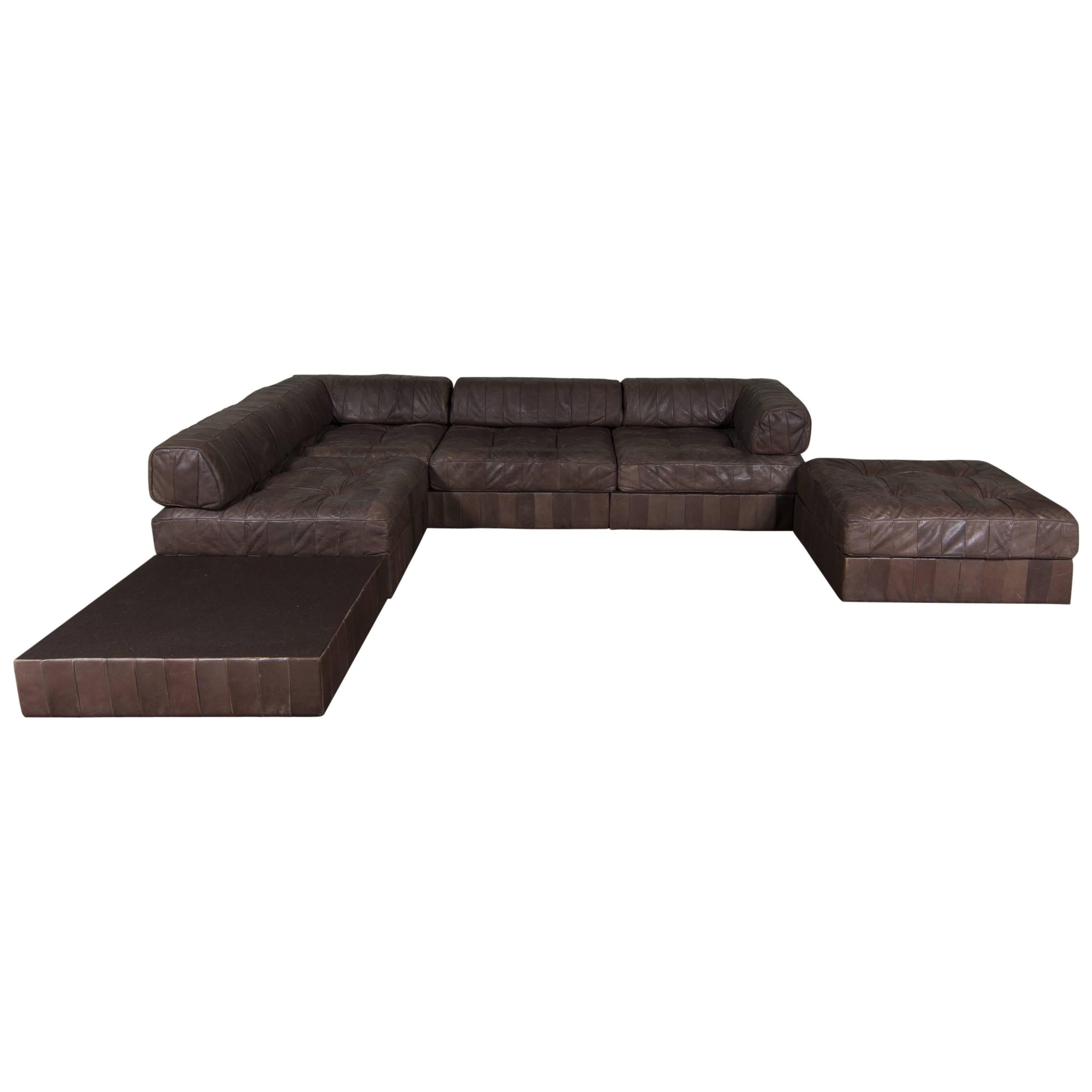 De Sede Ds 80 Patchwork Sofa, Seven Elements