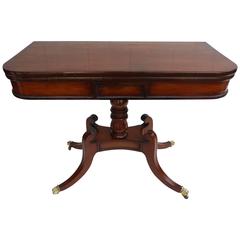 18th Century Mahogany Card Table 11