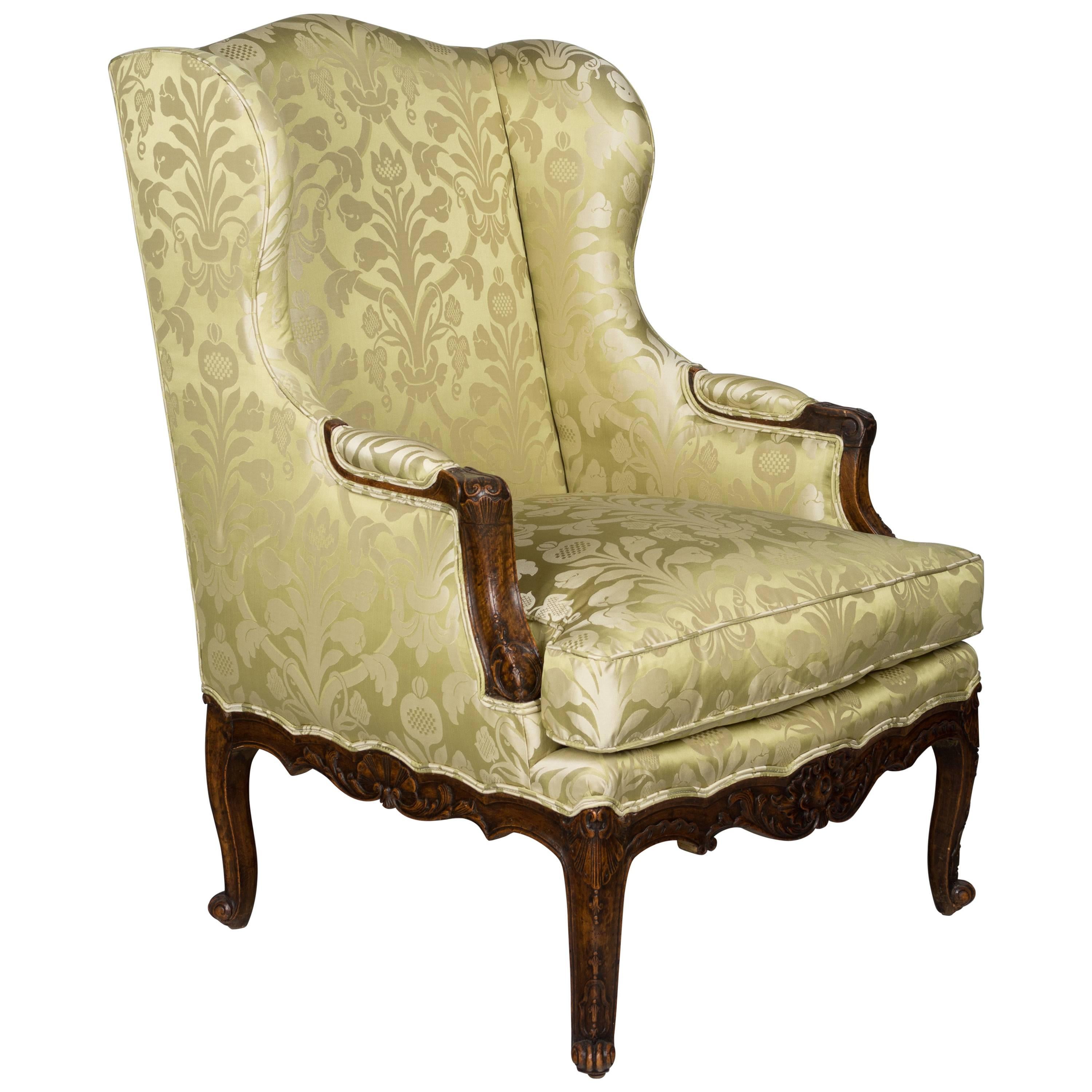 19th Century Louis XV Style French Bergere