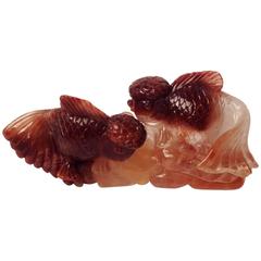 Beautiful Ematoide Quartz Sculpture 5