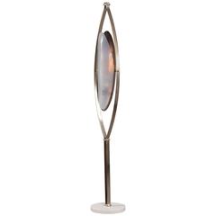 White Marble Base Ground Floor lamp by Goffredo Reggiani 11