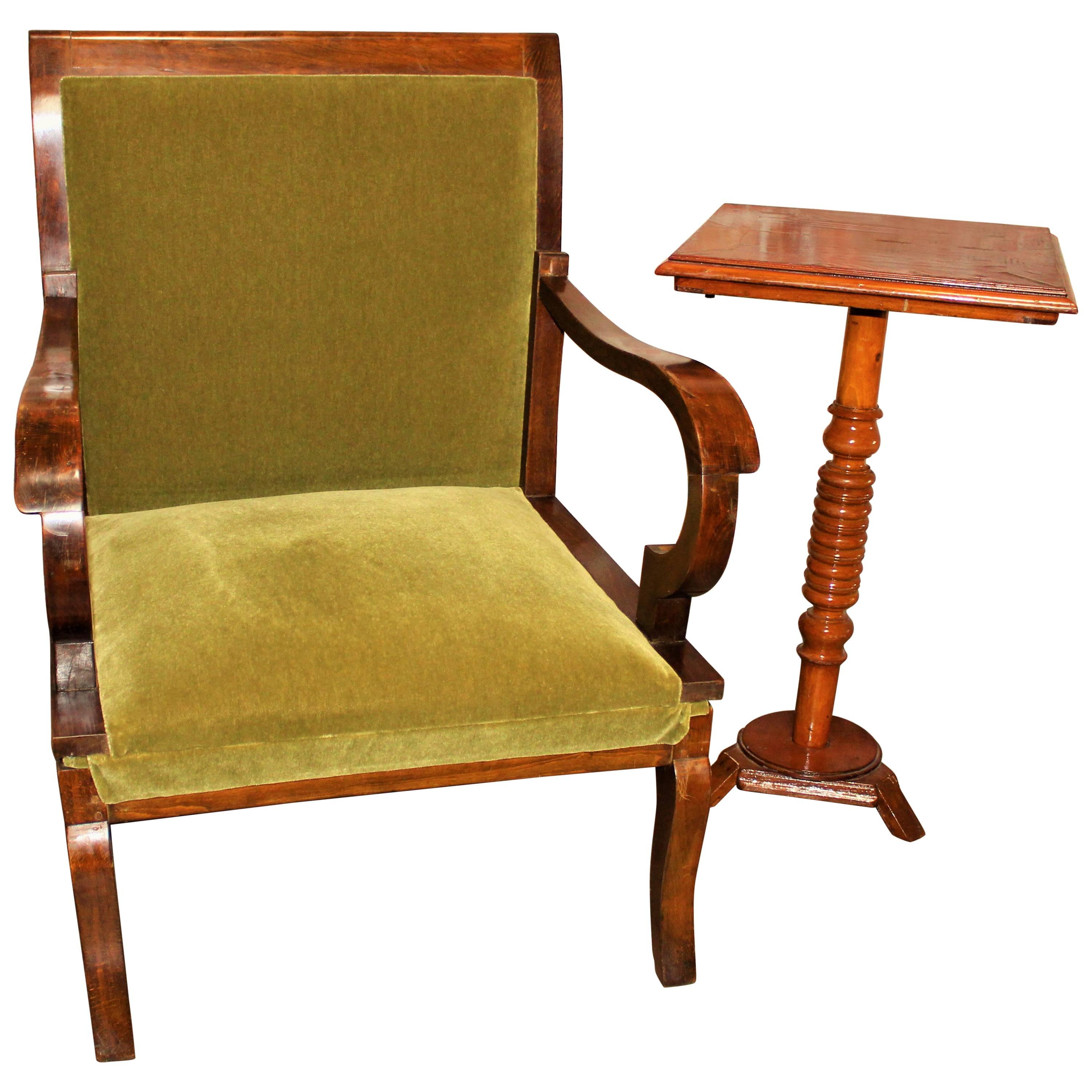1930s Art Deco Daybed-Chair