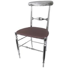 Italian Nickeled Chiavari Chair 7