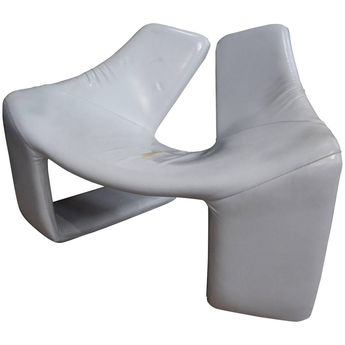 Zen Armchair by Kwok Hoi Chan For Sale