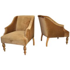 Biedermeier Attributed Pair of Chairs 11