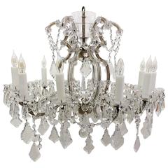 Antique Maria Theresa Crystal Chandelier