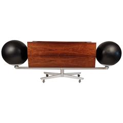 Erste Generation des Clairtone Project G T4 Rosewood Stereo Systems