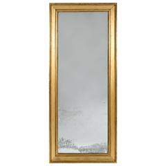 Rare Labeled New York Gilded Pier Mirror