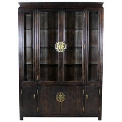 Retro Chin Hua Collection China Display Cabinet or Book Case by Century Furniture