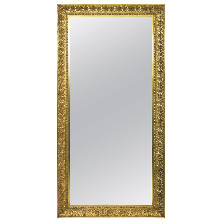 Elegant Large Golden Mirror Austria Circa 1900 At 1stdibs Elegant Large Golden Mirror Austria Circa 1900 For