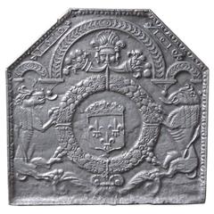 17th Century 'Arms of France' Fireback 4