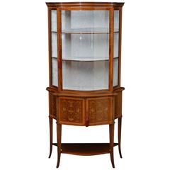 Striking Edwards & Roberts Display Cabinet 12