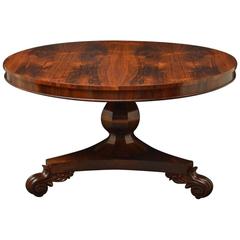William IV Rosewood Dining Table or Centre Table
