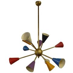 Mid-20th Century Stilnovo Sputnik Lamp