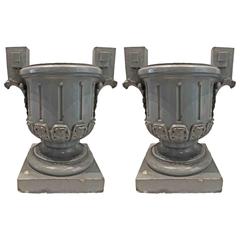 Pair of Neoclassical Planter Pots