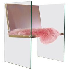 Glass and Steel Chair 7