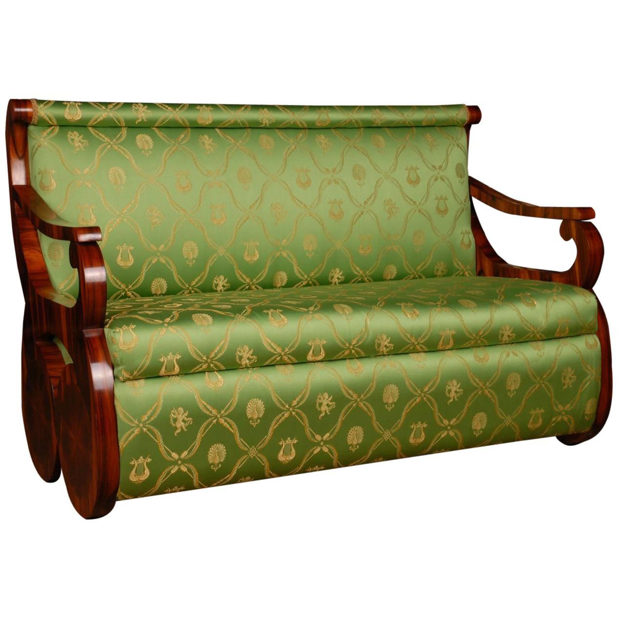 20th Century Biedermeier Style Canape Sofa