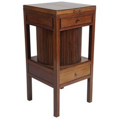 Unusual Mahogany Tambour Stand, England, circa 1790 5
