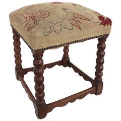19th Century Turned Wood Stool 10