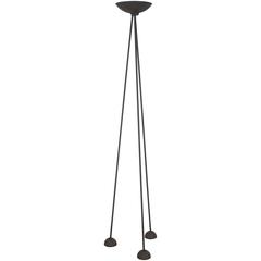 Koch & Lowy Black Steel Tripod Floor Lamp