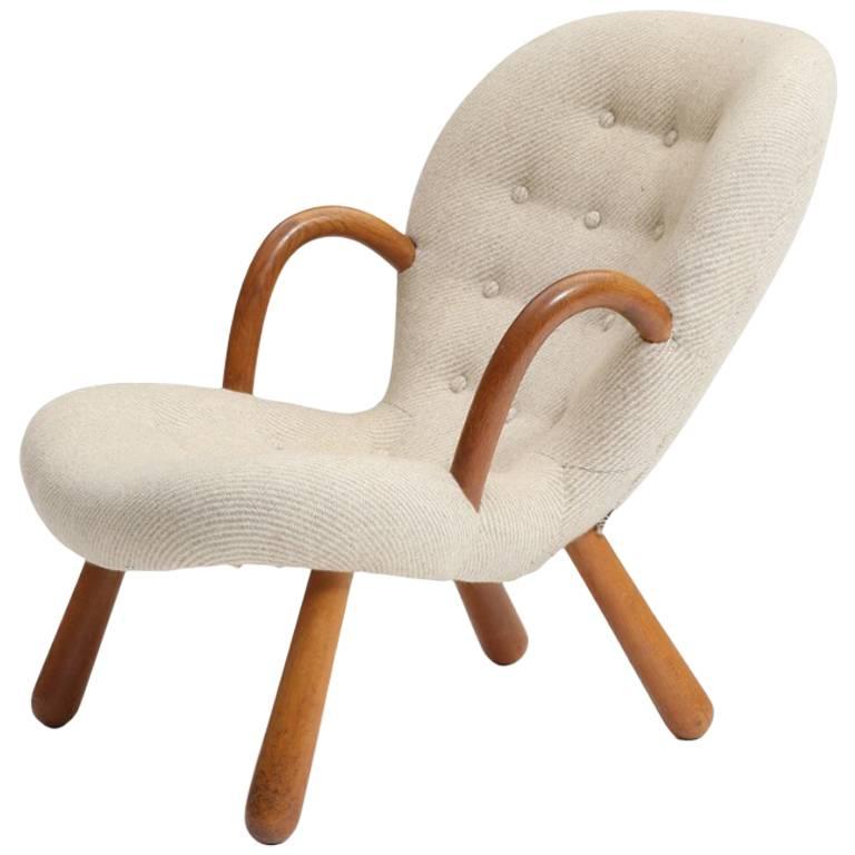 Philip Arctander-Clam Chair, 1944  For Sale