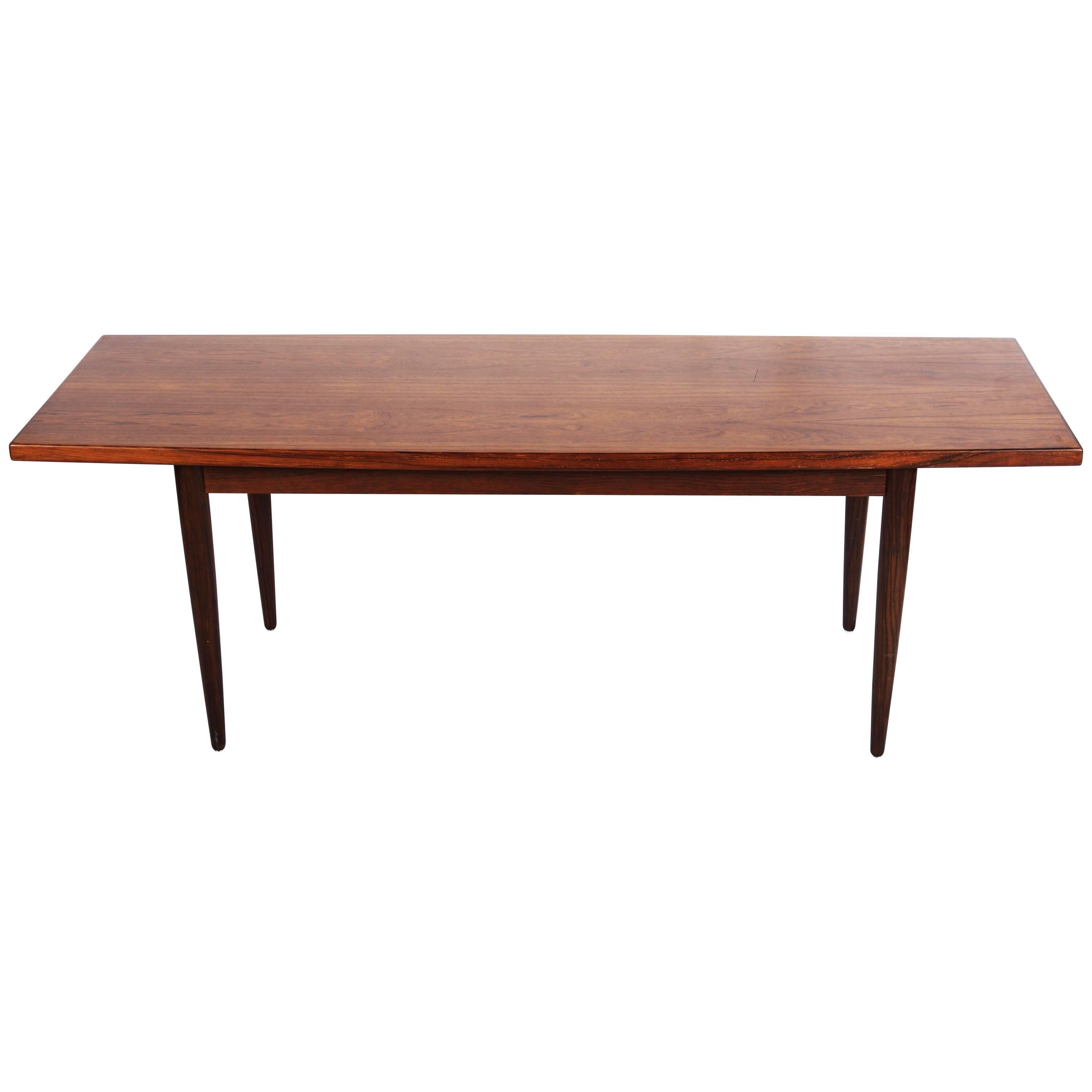 Danish Hardwood Conference Table For Sale