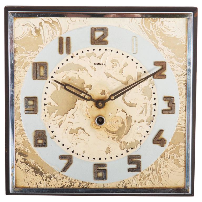 Kienzle Wall Clock from the 1920s at 1stDibs