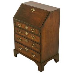 George II Mahogany Bureau