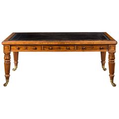 19th Century Large Mahogany Writing Desk 3