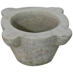 18th Century French Marble Mortar