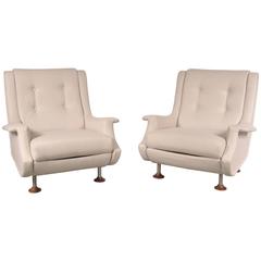 Set of Two Regent Chairs by Marco Zanuso for Arflex, Italy, circa 1960
