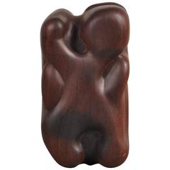 Wooden Sculpture by Mario Orsogna, Italy, 1977 11