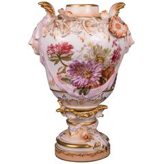 19th Century Rare KPM Berlin Soft-Paste-Paint Vase Potpourri
