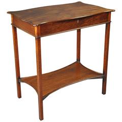 Gillows Design Georgian Mahogany Dressing Table