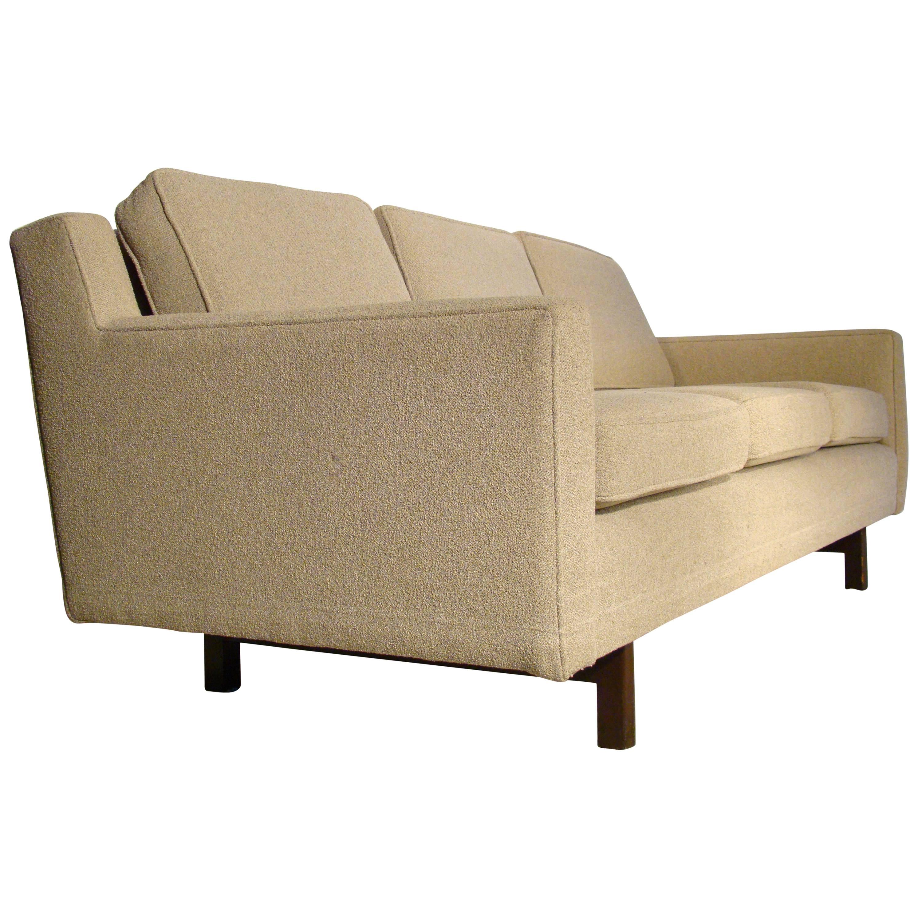 Edward Wormley Design Vintage Three-Seat Sofa for Dunbar Furniture, USA For Sale
